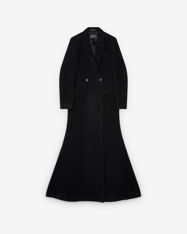 Balenciaga - Women's Godet Maxi Coat - (Black)