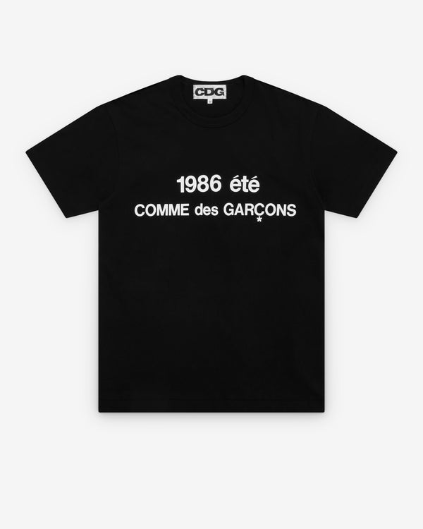 CDG - 1986 Comme des Garçons T-Shirt - (Black)