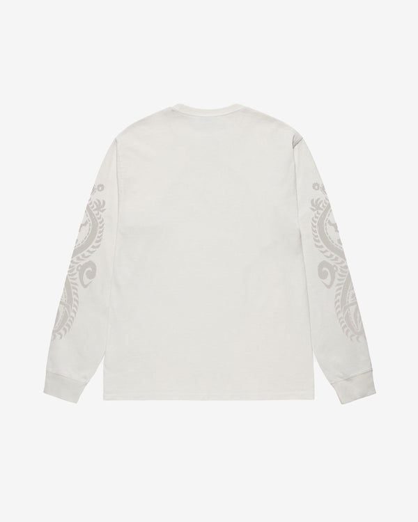 Stussy - Men's Dragons Pig. Dyed Ls Tee - (Natural)