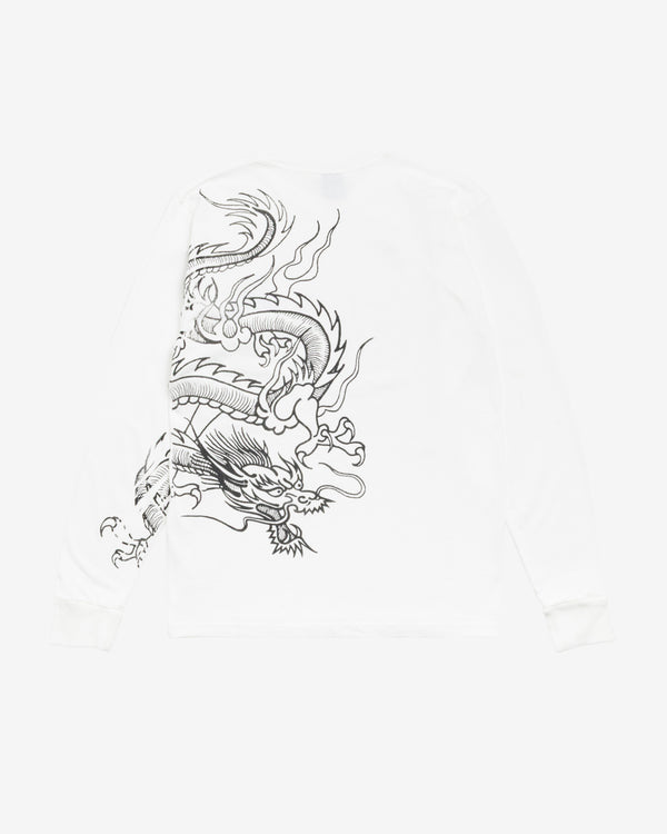 Stüssy - Dragon Pigment Dyed Long Sleeve Tee - (Natural)