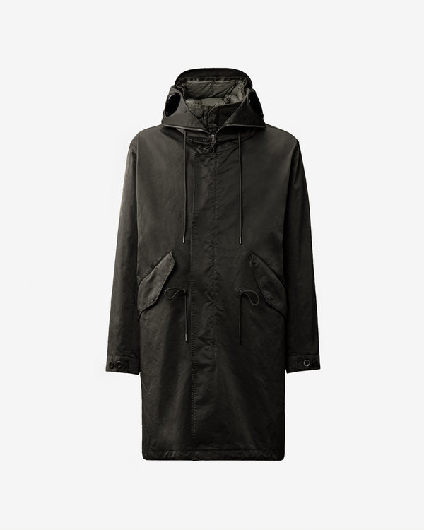 C.P. Company - Men's Long Jacket Micro Kei Jacket - (Black)