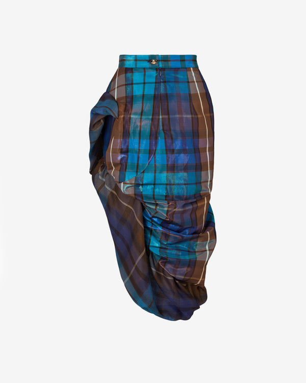 Vivienne Westwood - Women's Marilyn Skirt - (Shiny Blue)