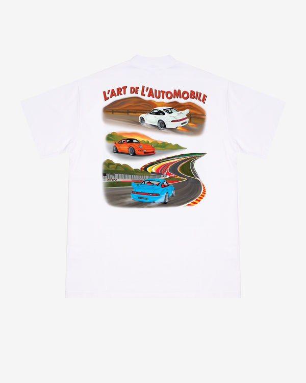 L'Art de l'Automobile - Men's 911 GT T-Shirt - (White)