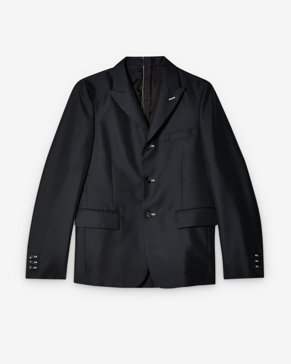 BLACK COMME DES GARÇONS - Cut-Out Jacket - (Black/White)