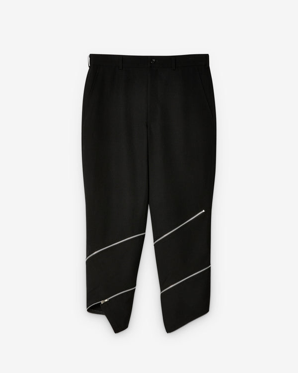 Black Comme des Garçons - Zip Pants - (Black)