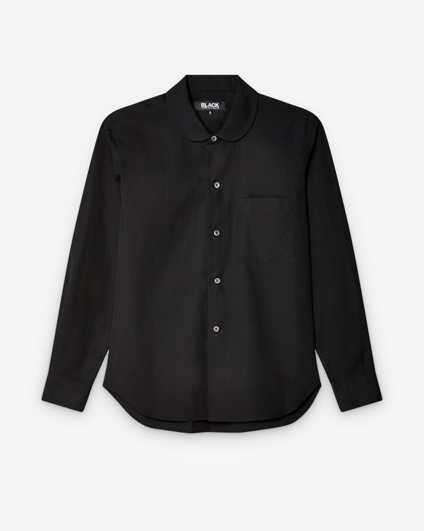 Black Comme des Garçons - Peter Pan Collar Shirt - (Black)