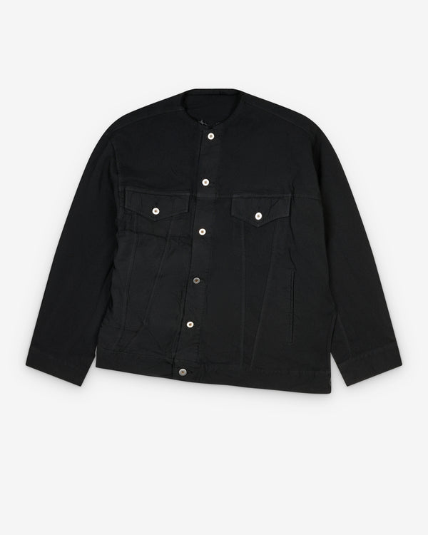 Black Comme des Garçons - Asymmetric Jacket - (Black)