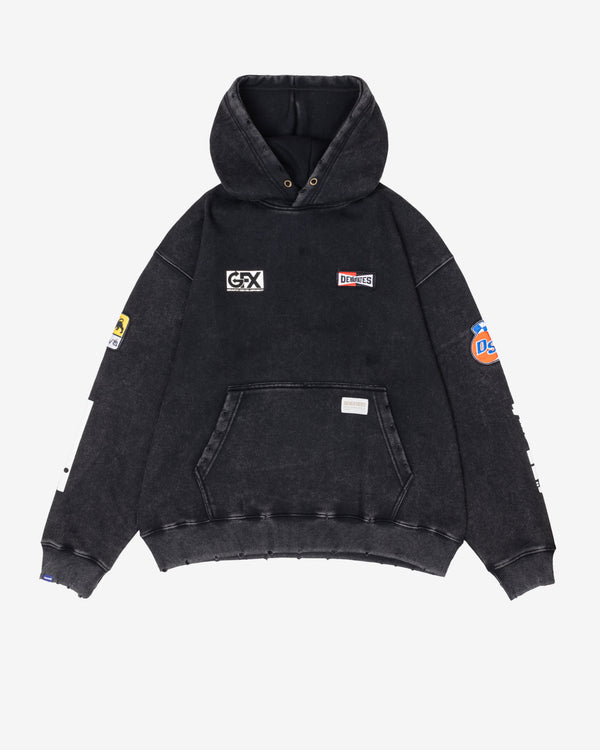 Deva States - Men's Garage Hoodie - (Washed Black)