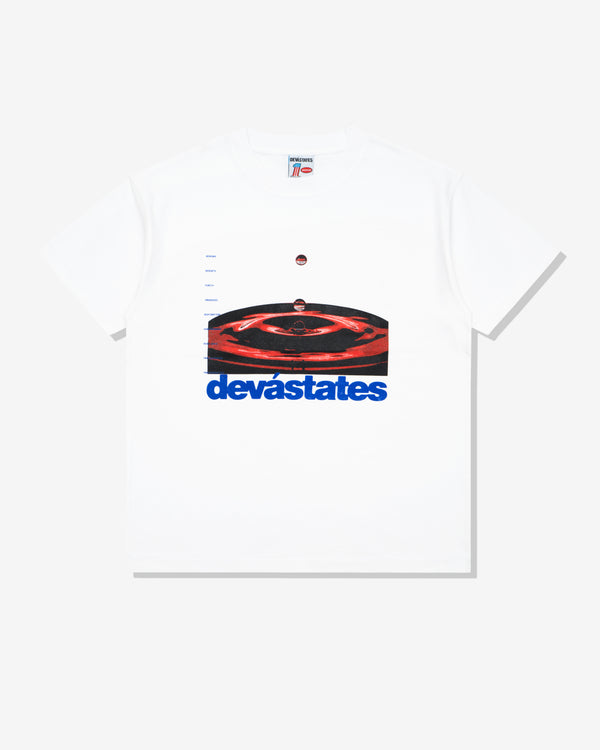 Deva States - Men's Ripple T-Shirt - (White)