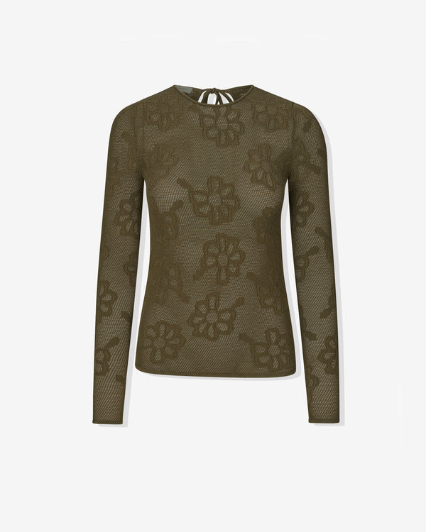 Cecilie Bahnsen - Women's Olani Top - (Olive)