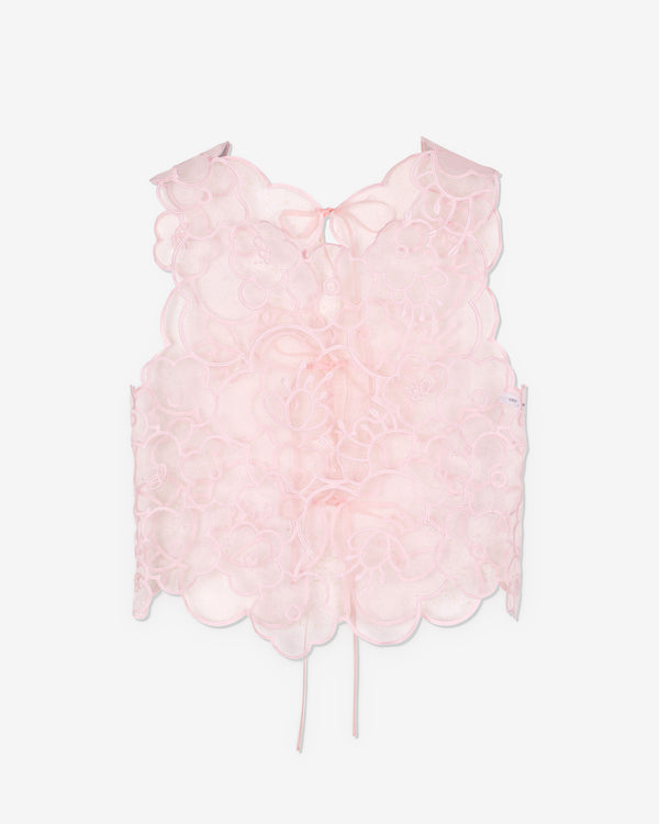 Cecilie Bahnsen - Women's Blake Top - (Light Pink)
