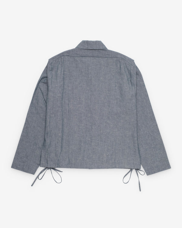 Setchu - Men's Collar Shirt - (Indigo)