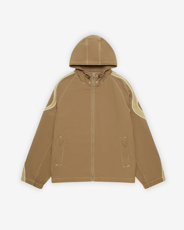 ERL - Men's UFO Track Jacket - (Brown)