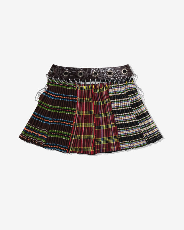Chopova Lowena - Women's Thunder Apron Folkloric Mini Carabiner Skirt - (Multi)