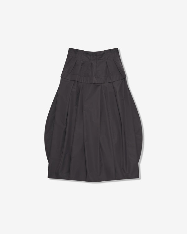 Litkovska - Women's Ruffled Midi Skirt - (Black)