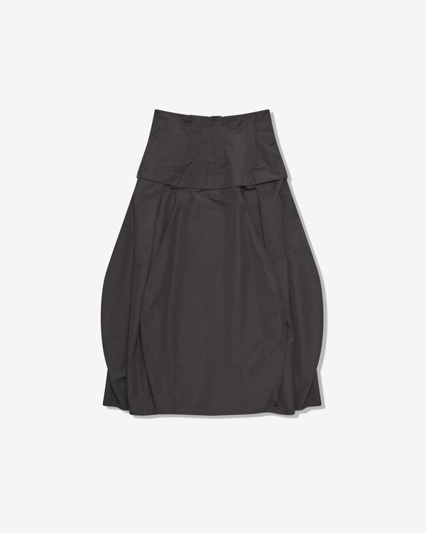 Litkovska - Women's Ruffled Midi Skirt - (Black)