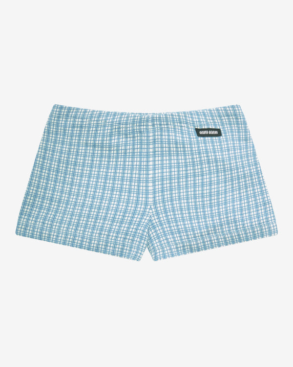 Miu Miu - Women's Bermuda Short - (Periwinkle)