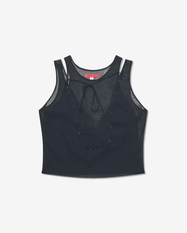 Eckhaus Latta - Women's Petal Blouse - (Ink)