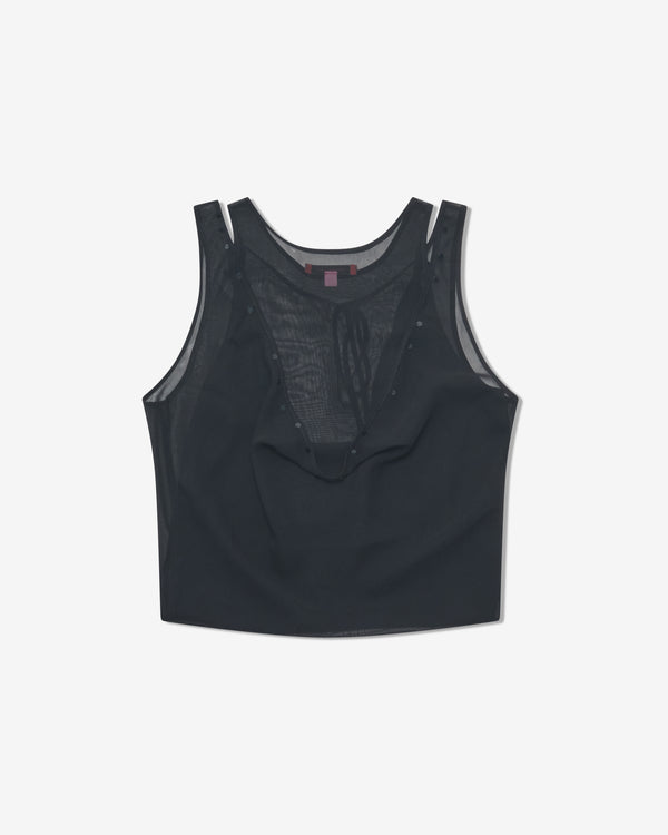 Eckhaus Latta - Women's Petal Blouse - (Ink)