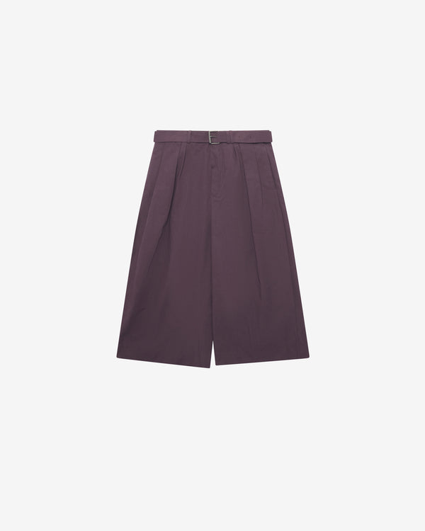 Dries Van Noten - Men's Preaches Short - (Dark Purple)