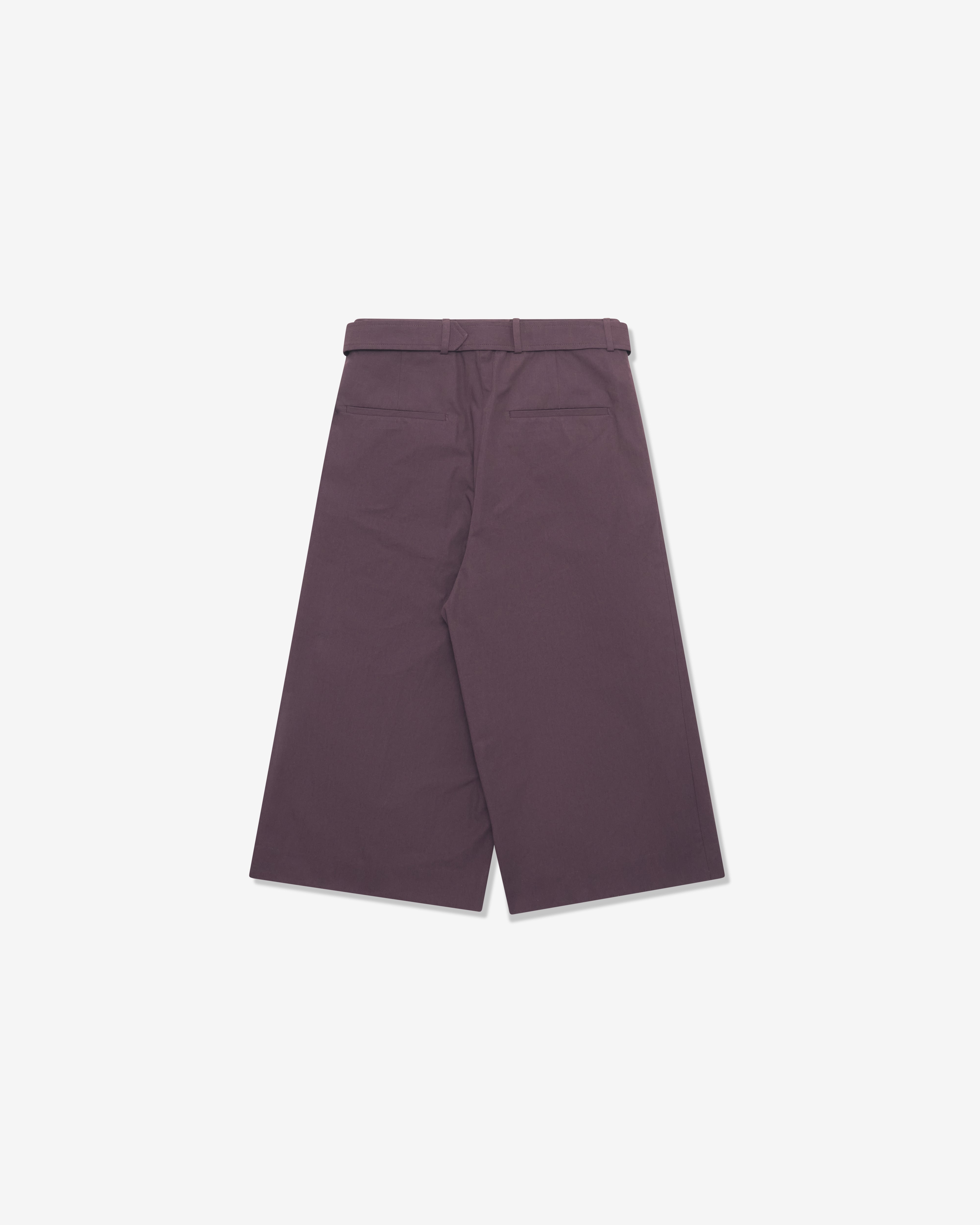 Dries Van Noten: Men's Preaches Short (Dark Purple) | DSMNY E-SHOP
