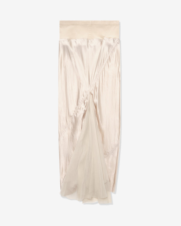 Rick Owens - Women's A-Line Bias Skirt - (Sand)