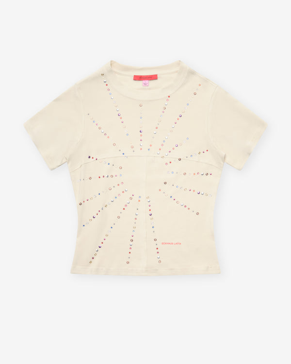 Eckhaus Latta - Women's Lapped Baby Tee - (Sunburst)