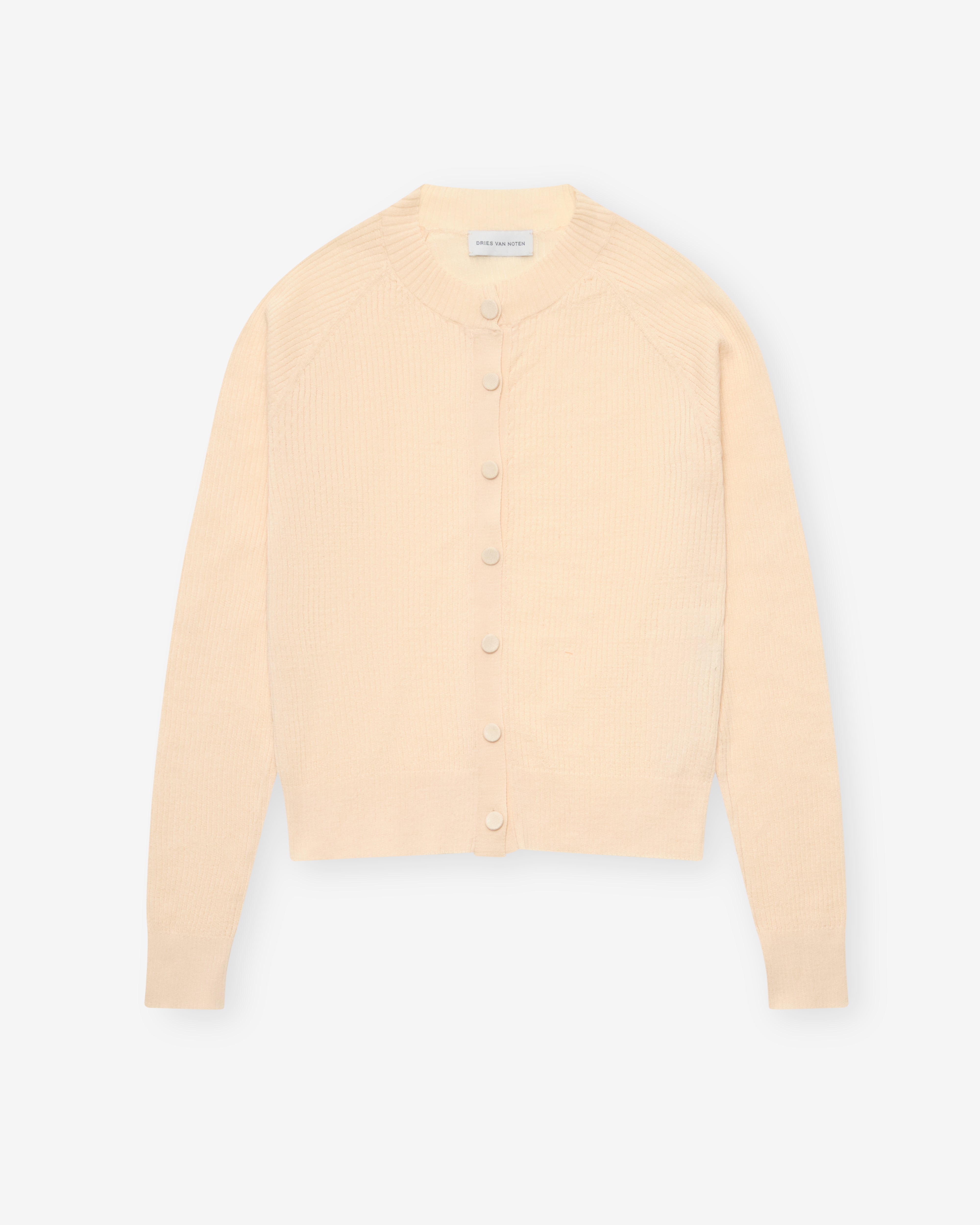 Dries Van Noten: Women's Tobinas Cardigan (Cream) | DSMNY E-SHOP