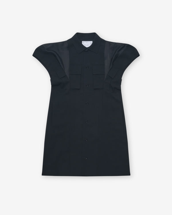 Sacai - Women's Wool Suiting Dress - (Black)