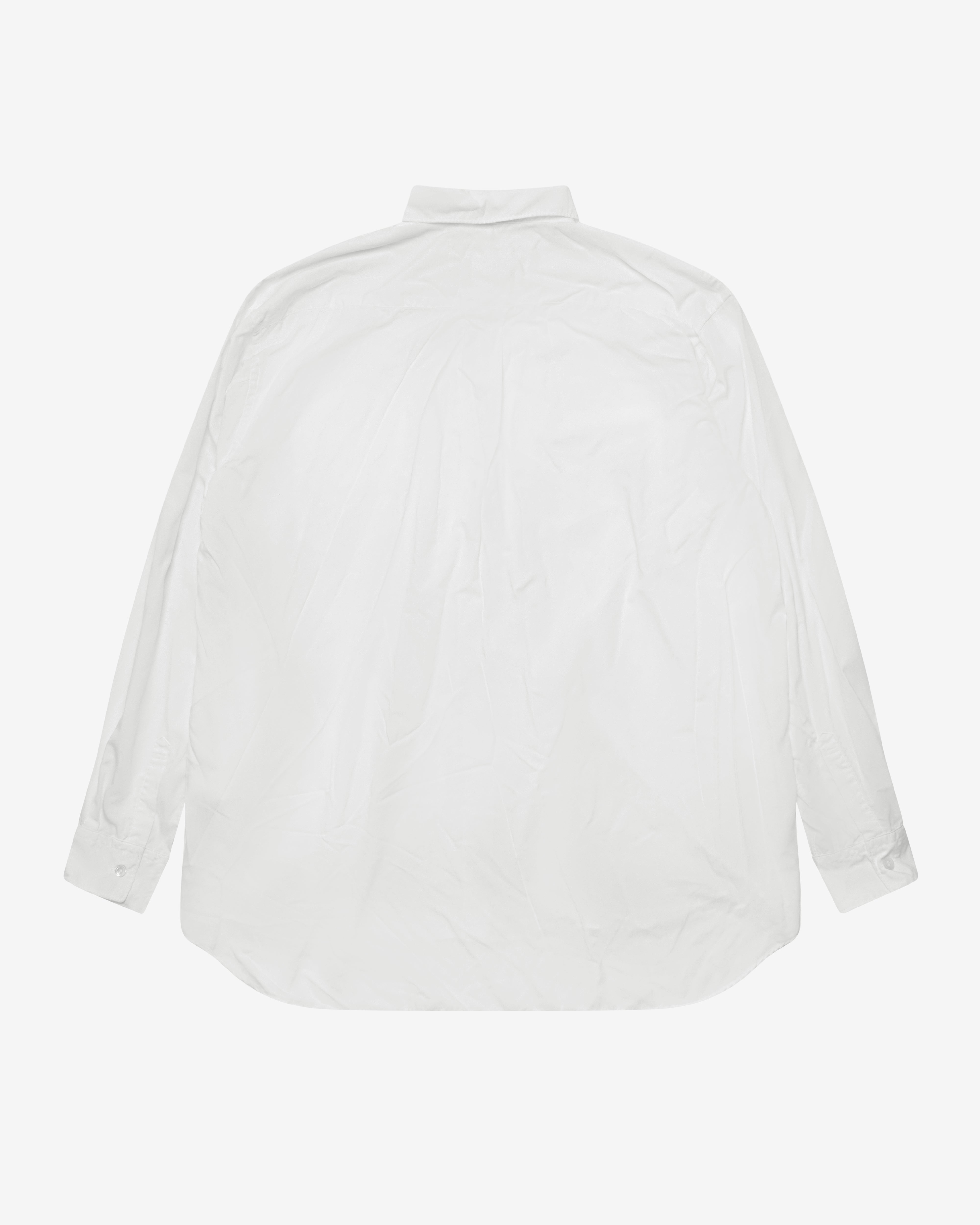CDG Shirt: Men's Classic Shirt (White) | DSMNY E-SHOP