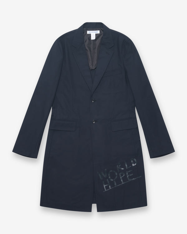 CDG Shirt - Men's World Hope Coat - (Navy)