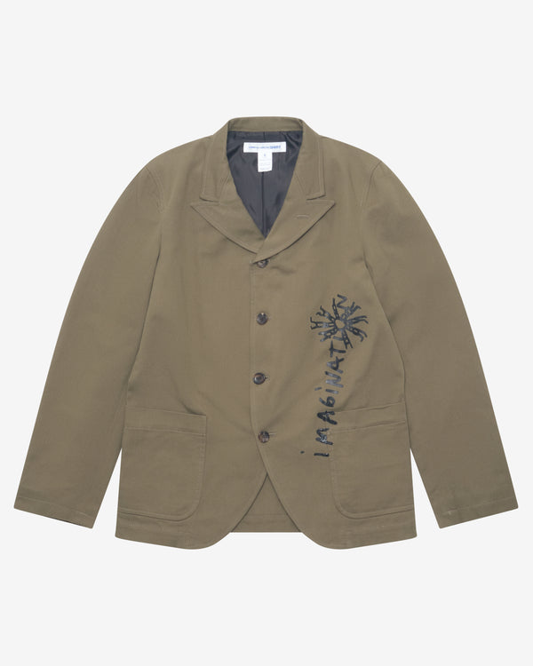 CDG Shirt - Men's Imagination Jacket - (Khaki)