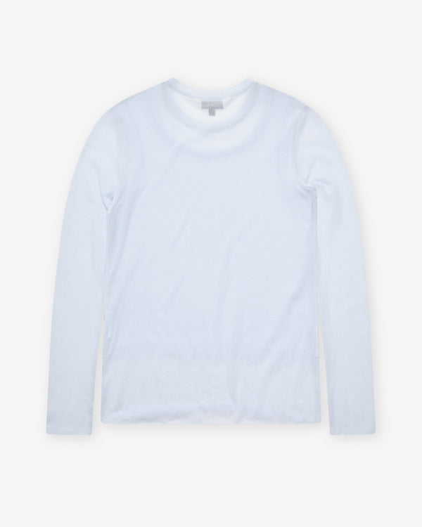 Melitta Baumeister - Women's Long Sleeve Double Top - (Soft Blue)