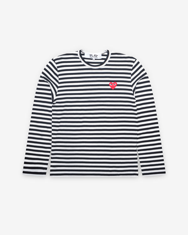 Play Comme des Garçons - Striped T-Shirt - (Black/White)