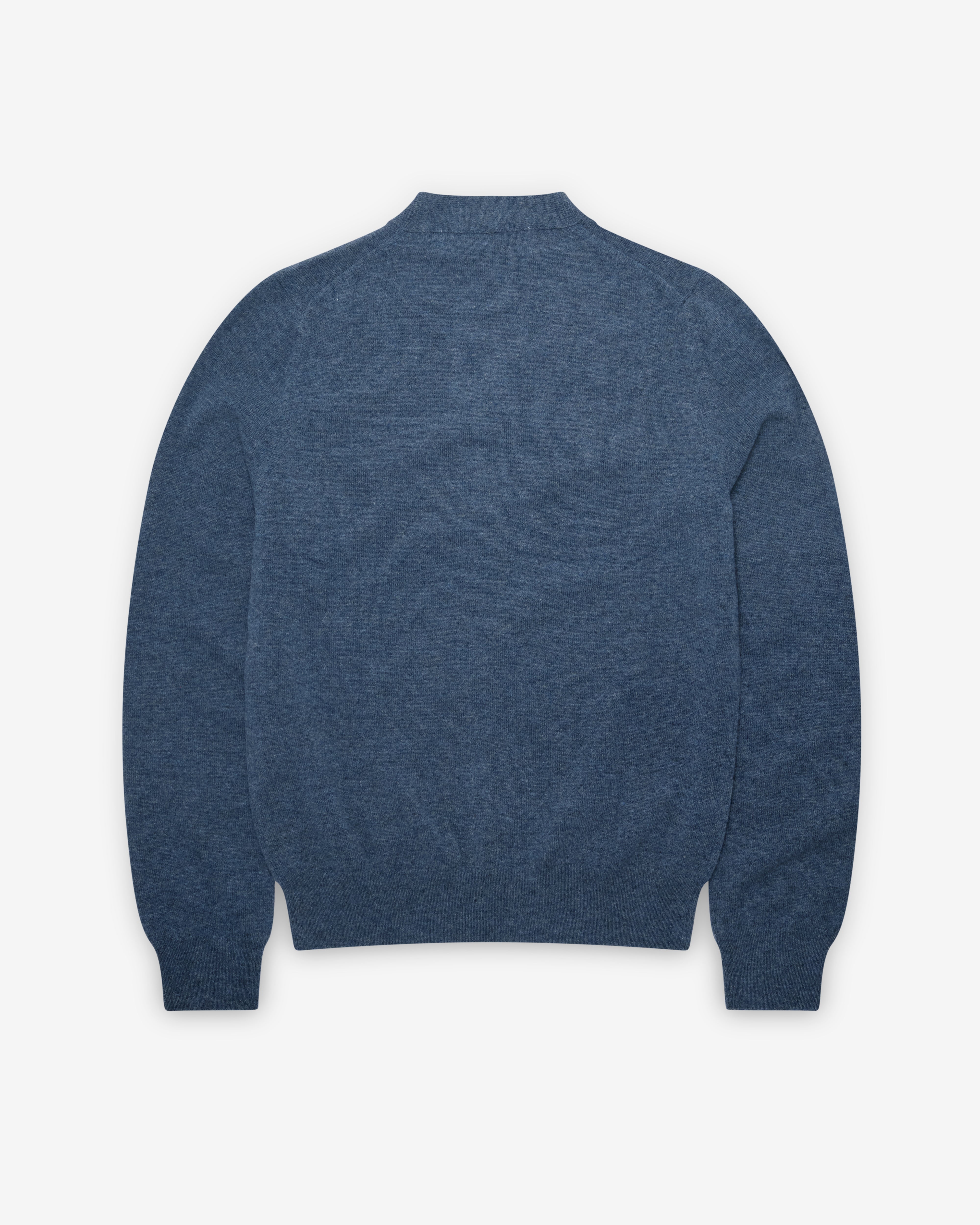 PLAY Comme des Garconsネイビー ニット Womens Comme Des Garcons Play Knit Navy Cardigan