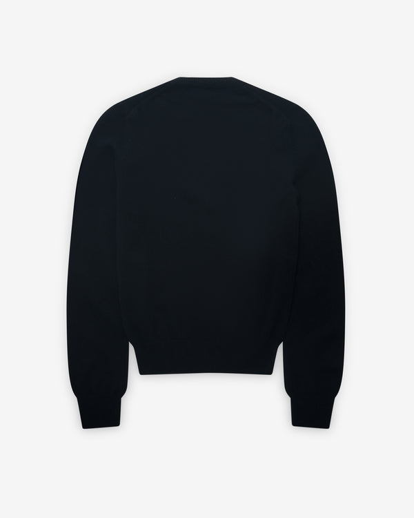 Play Comme des Garçons - Double Eye Ladies' Cardigan - (Black)