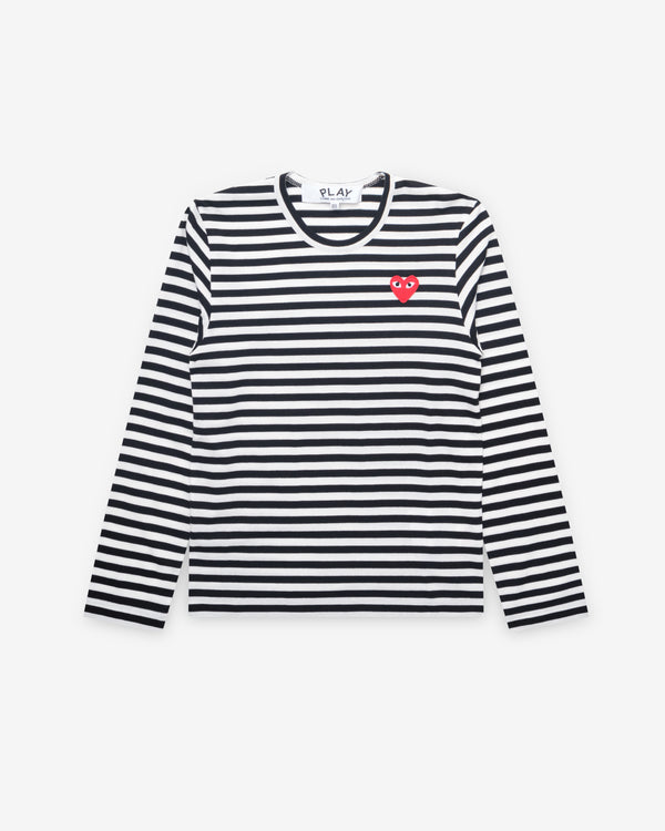 Play Comme des Garçons - Striped T-Shirt - (Black/White)