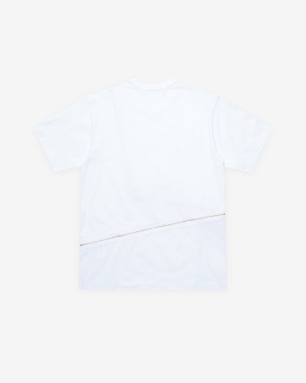 CDG Shirt - Men's Zip T-Shirt - (White)