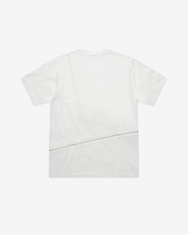 CDG Shirt - Men's Zip T-Shirt - (White)