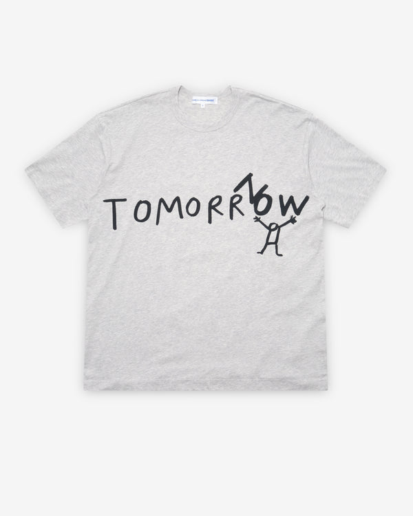 CDG Shirt - Men's Tomorrow T-Shirt - (Top Grey)