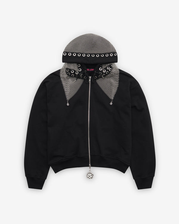 Chopova Lowena - Women's Titan Chainmail Hoodie - (Black/Silver)