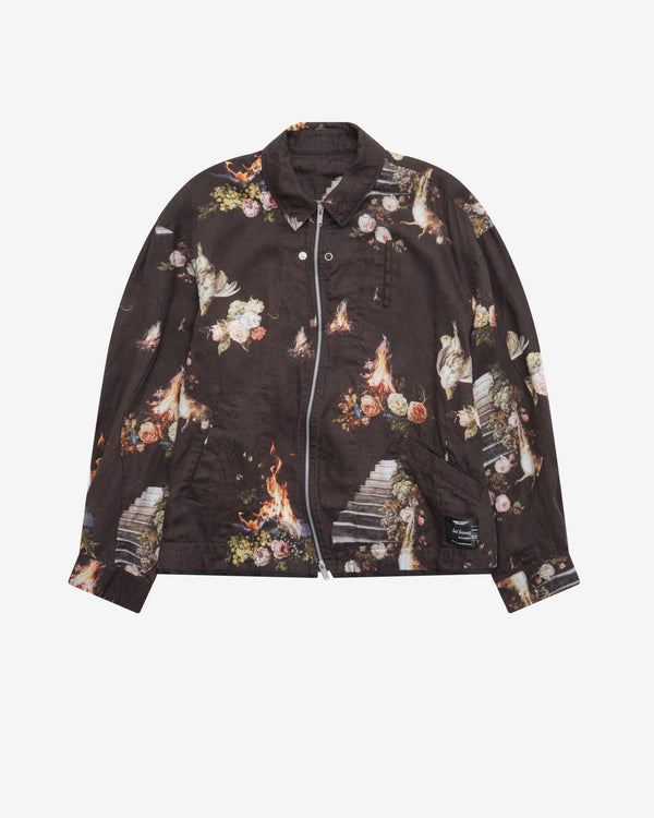 Undercover - Men's Floral Blouson - (Black)