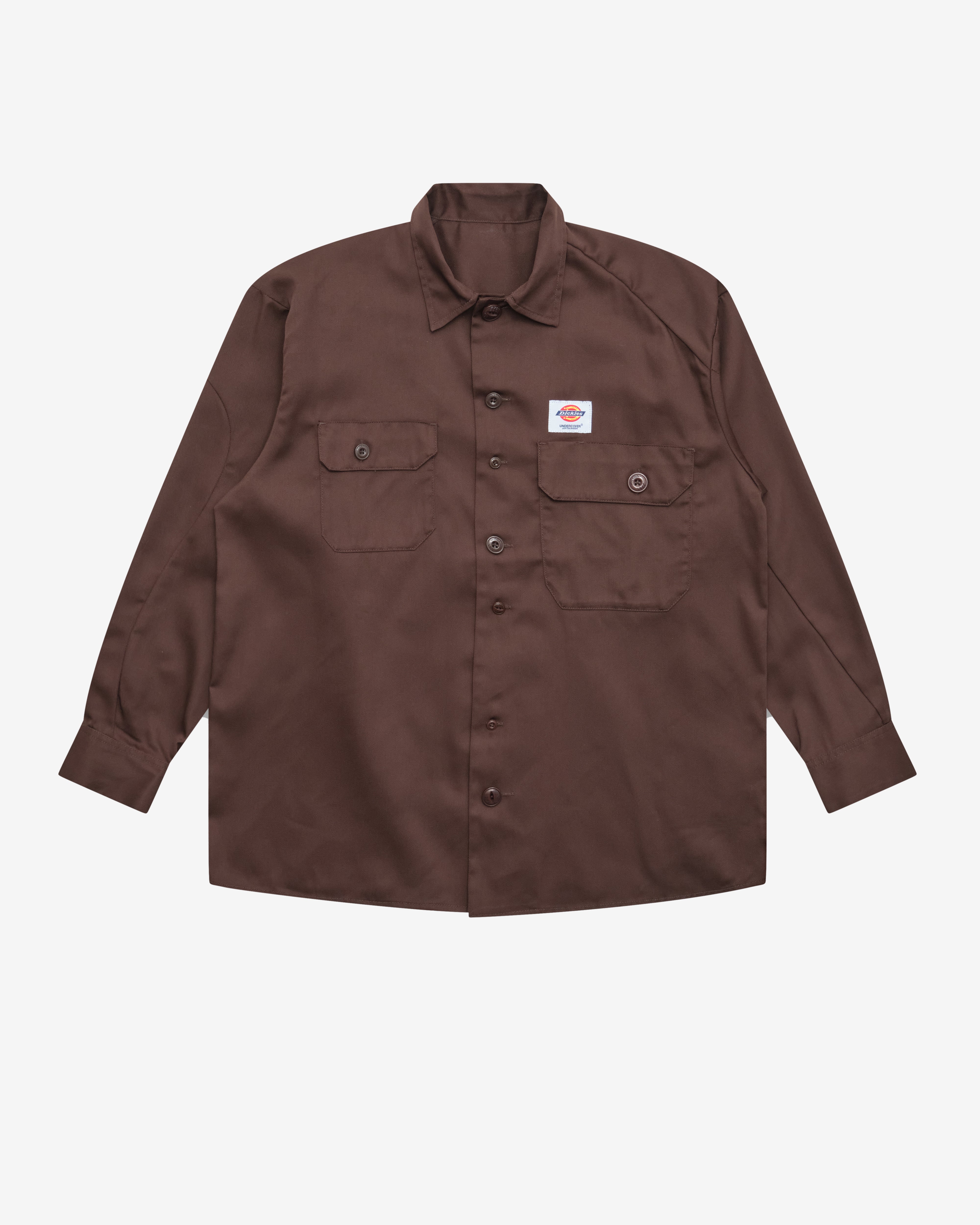 Undercover: Men's Dickies Shirt (Brown) | DSMNY E-SHOP