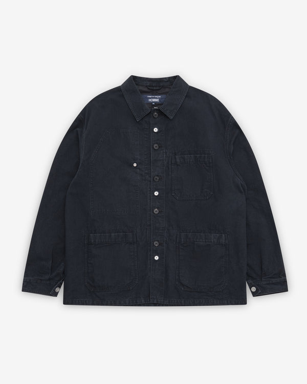 CDG Homme - Men's Denim Shirt Jacket - (Black)