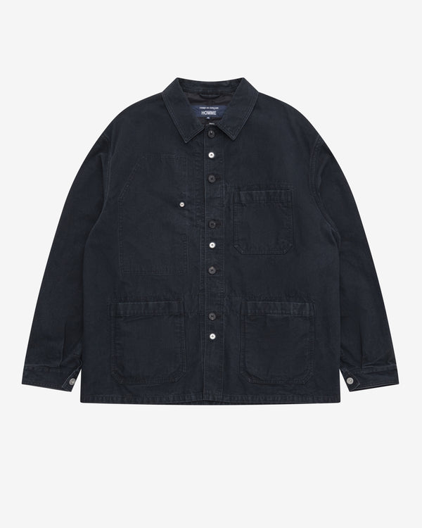 CDG Homme - Men's Denim Shirt Jacket - (Black)