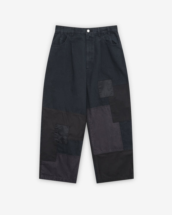 CDG Homme - Men's Patchwork Jeans - (Black/Mix)