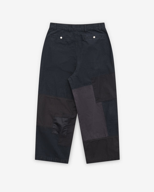 CDG Homme - Men's Patchwork Jeans - (Black/Mix)