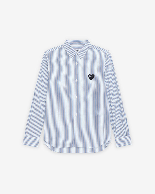 Play - Striped Shirt - (Blue/White/Black)