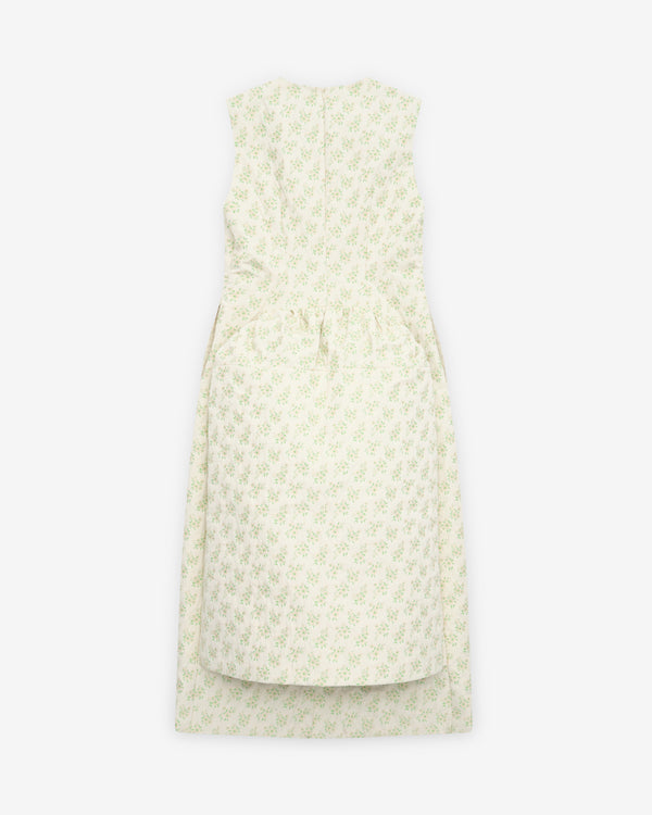 Simone Rocha - Women's Bustle Contour Dart Dress - (Green)