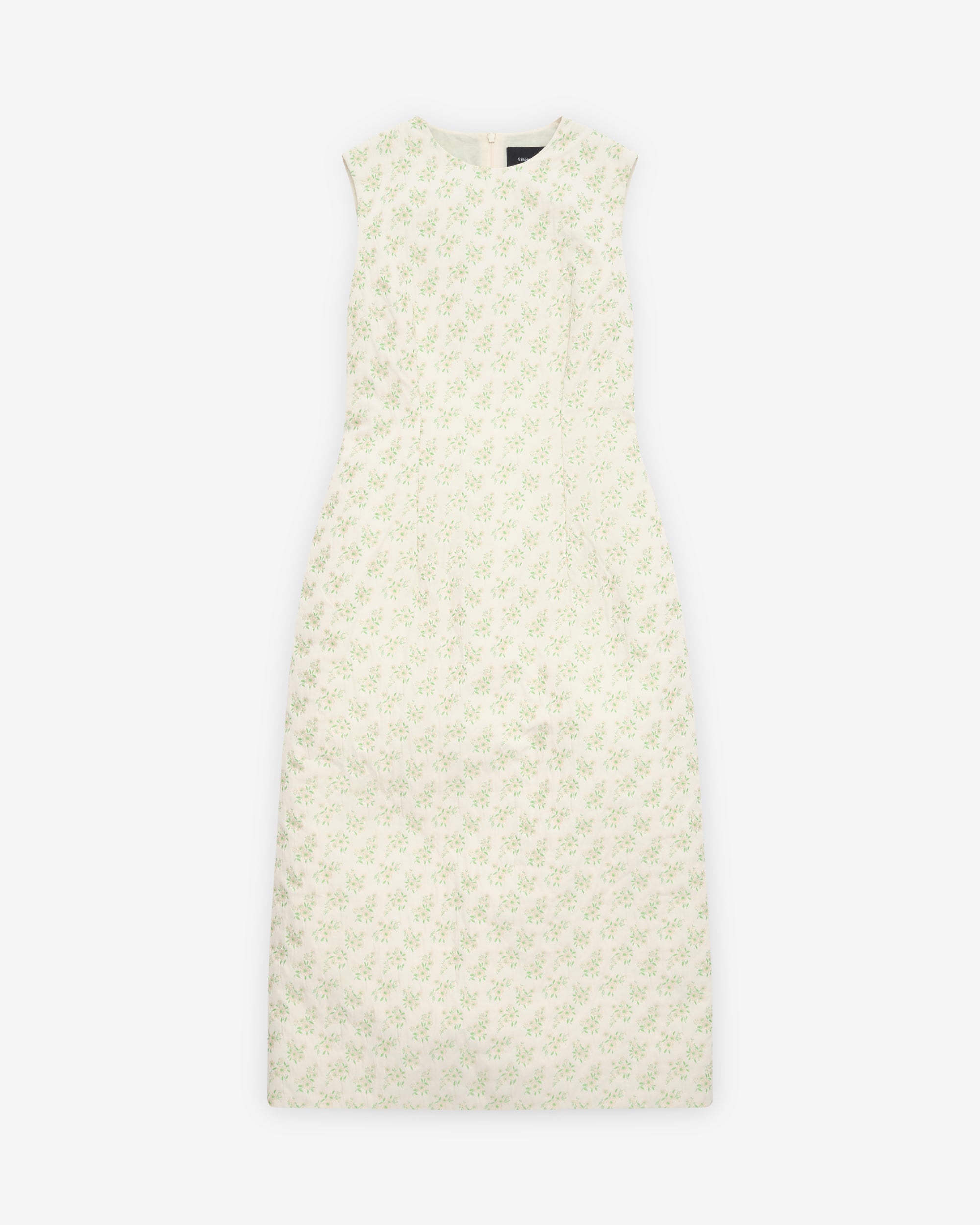 simone rocha green dress Simone Rocha Green Shoulder Bite Midi Dress Simone Rocha